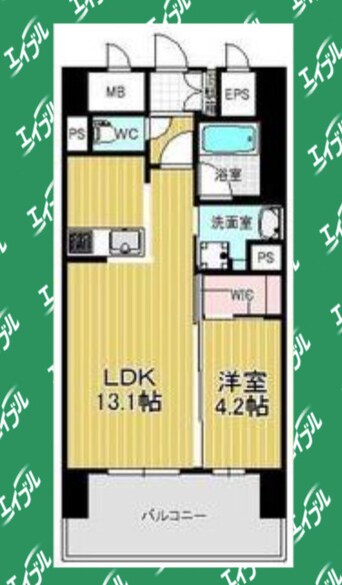 間取図 セレニティー大須