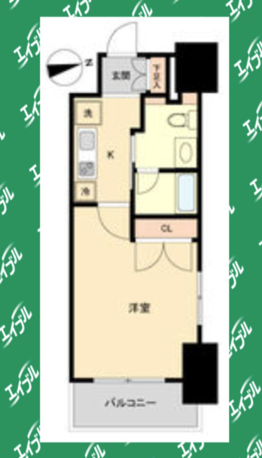 間取図 レジディア鶴舞