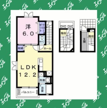 間取図 セレノカーサⅢ