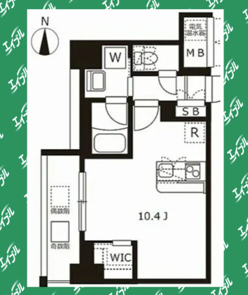 間取図 ハーモニーレジデンス名古屋EAST