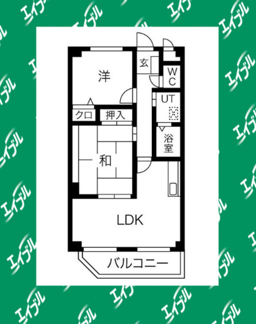 間取図 メゾンアベール