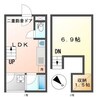 Azzurri池下 1LDKの間取り
