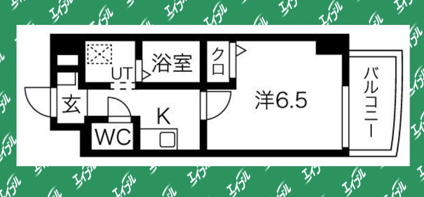 間取図 グリーンハイツ白川