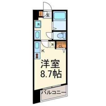 間取図 名古屋市営地下鉄東山線/栄駅 徒歩5分 2階 築24年