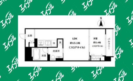 間取り図 レジディア東桜Ⅱ