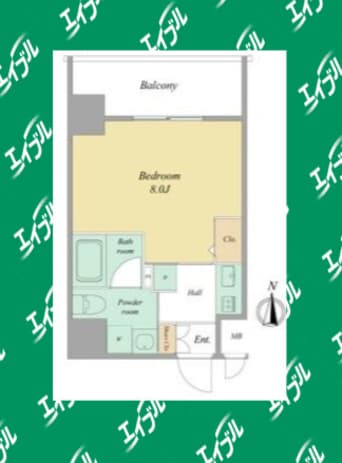 間取図 aLATO白壁