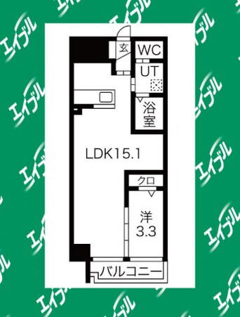 間取図 アランヴェール覚王山