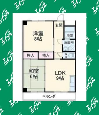 間取図 藤本コーポ