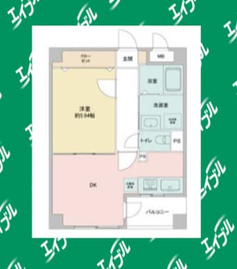 間取図 名古屋市営地下鉄東山線/今池駅 徒歩6分 1階 築22年