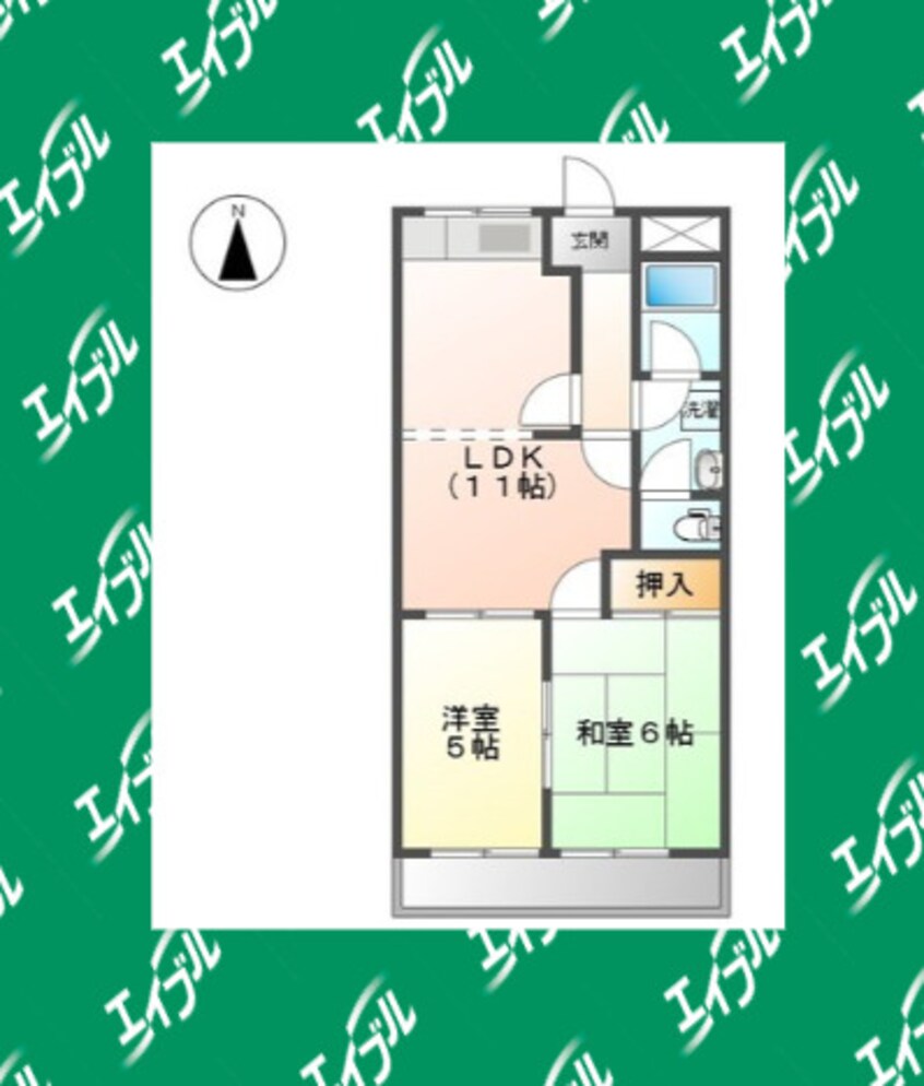 間取図 プチキャロル