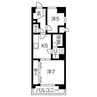 名古屋市営地下鉄名城線/金山駅 徒歩13分 9階 築39年 2DKの間取り