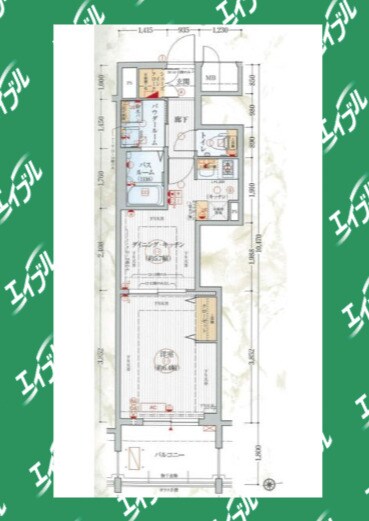 間取り図 エステムプラザ名古屋駅前プライムタワー