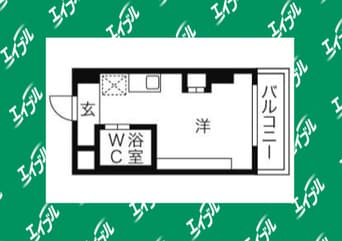 間取図 岩井橋ロイヤルハイツ