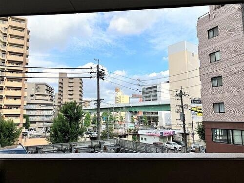 バルコニーからの眺望 プライムメイツ東別院
