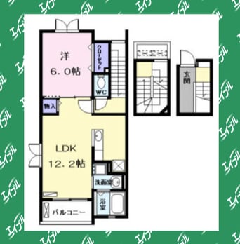 間取図 メゾンＭ＆Ｍ　Ⅱ