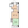 丸和マンション 2Kの間取り