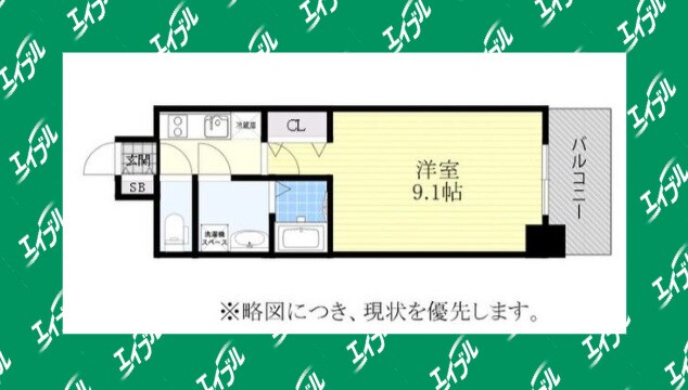 間取り図 プレサンス錦通THE葵