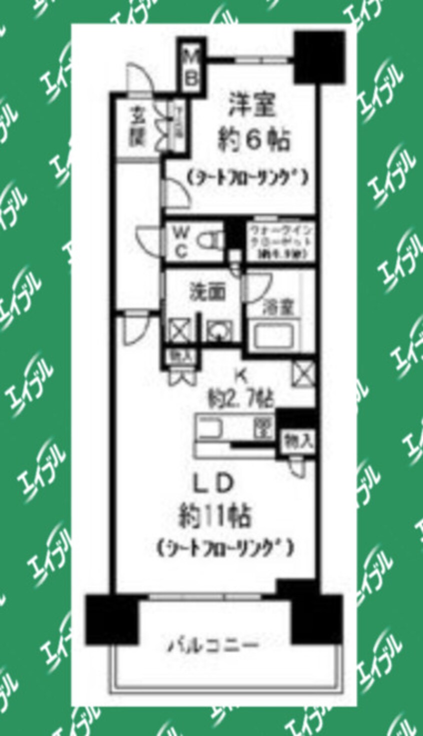 間取図 パークホームズ丸の内　ザレジデンス