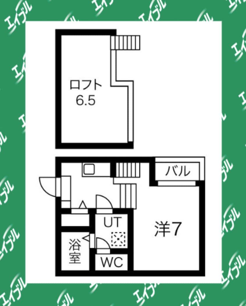 間取図 Globe amaranth庄内通