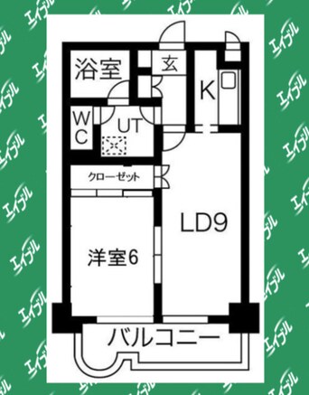 間取図 錦ハーモニービル