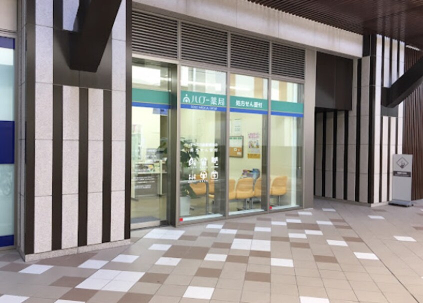 ハロー薬局テラッセ納屋橋店(ドラッグストア)まで498m 錦ハーモニービル