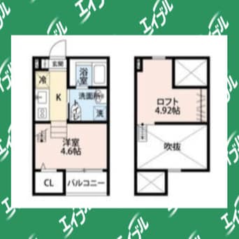 間取図 ラフェリオ　Ⅱ