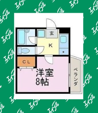 間取図 プロクシィスクエア安田通