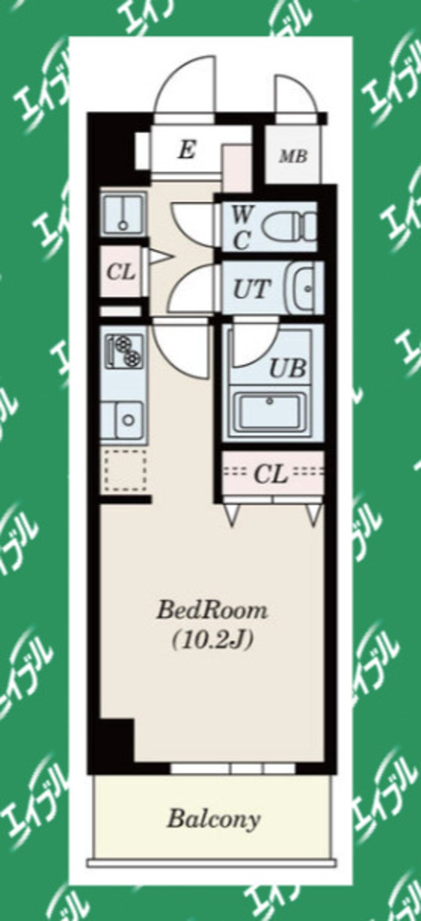 間取図 ノヴェル新栄