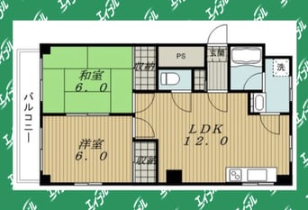 間取図 サンパーク千代田