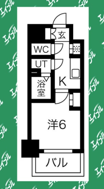 間取図 エステート金山