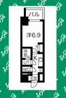 ファステート名古屋駅前ドリーム 1Kの間取り