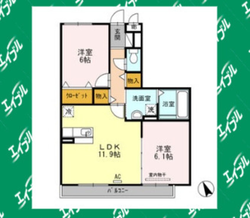 間取図 Garden　Party