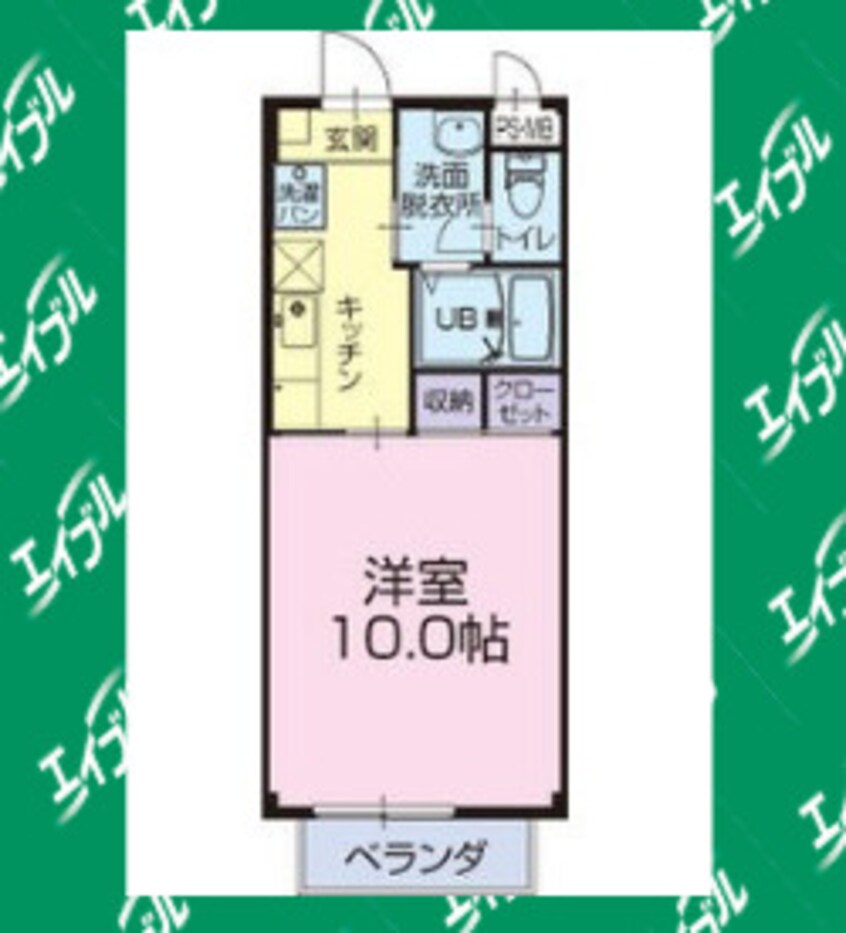 間取図 プランドールハイツ