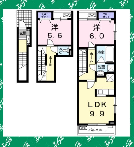 間取り図 ラ・カーサ　スペランツァ高浜