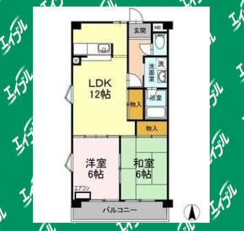 間取り図 コーラル半田