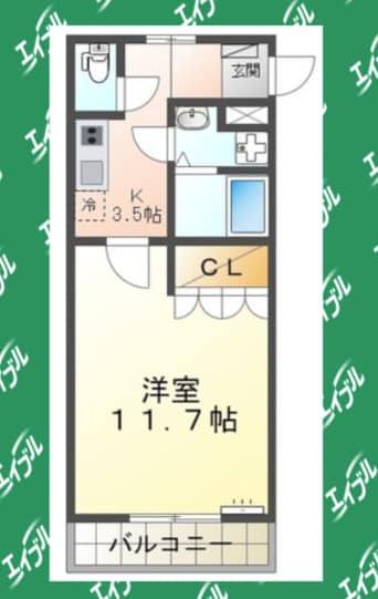 間取図 Ｔ．コオリナ