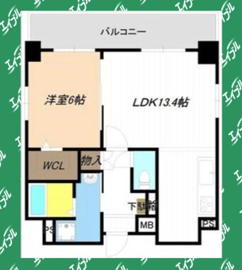 間取図 ボワドブローニュ