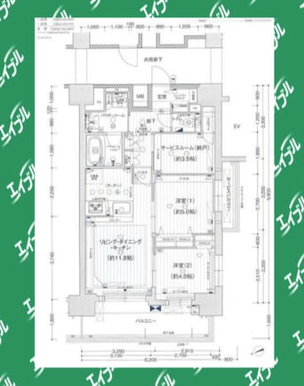 間取図 プレサンス　ジェネ　上前津