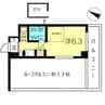 名古屋市営地下鉄東山線/名古屋駅 徒歩8分 12階 築33年 1Rの間取り