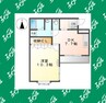 エルアール 1DKの間取り