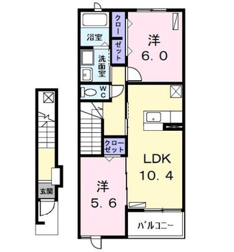 間取図 アベリア