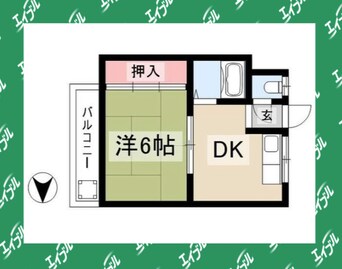 間取図 ハイツたかみ