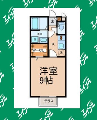 間取図 名古屋市営地下鉄東山線/岩塚駅 徒歩5分 1階 築17年