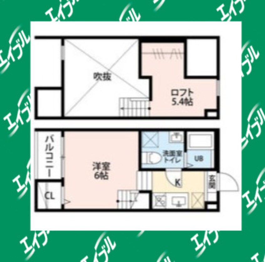 間取図 名古屋市営地下鉄東山線/本陣駅 徒歩9分 1階 築8年