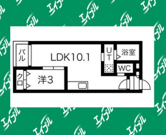 間取図 東海道本線/大高駅 徒歩11分 2階 築3年