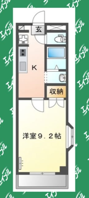 間取り図 東海交通事業城北線/尾張星の宮駅 徒歩11分 1階 築24年