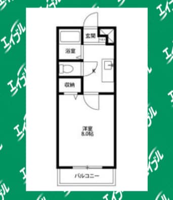 間取図 アムールシャンテ