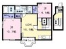 ステージ 2LDKの間取り