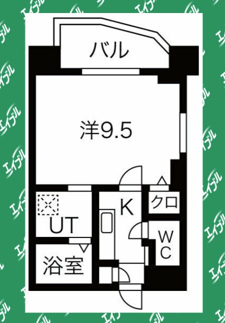 間取り図 中央本線<中央西線>/鶴舞駅 徒歩9分 6階 築3年