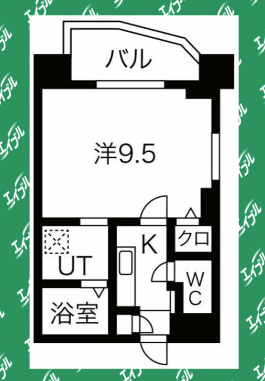 間取図 中央本線<中央西線>/鶴舞駅 徒歩9分 6階 築3年